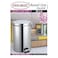 Feelings Stainless Steel Round Step Dustbin 20L
