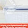 Lock &amp; Lock Special Measuring Cup HPL982 Clear And Blue 1L
