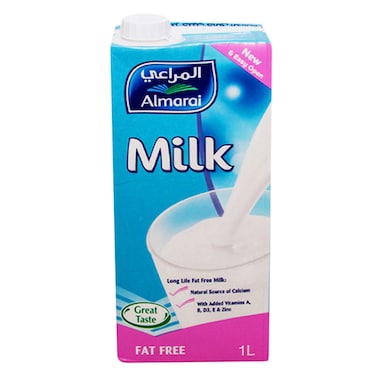 Almarai Fat Free UHT Milk 1L