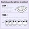 Karnak Ortho Plus Medical Mattress 2-Year Warranty Size 135X200X19 cm
