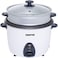Geepas 2.2 Liters Rice Cooker, White Grc4326