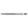 CARAN d'ACHE 849 Ballpoint Pen with Box, ORIGINAL, 0.25mm, Grey/Silver