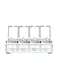 Generic 4-Piece Seasoning Set Clear