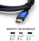 4K HDMI Cable, High Speed 18Gbps HDMI 2.0 Cable, 4K HDR, HDCP 2.2, 3D, 2160P, 1080P, Ethernet - Durable HDMI Cord 30AWG, Audio Return(ARC) Compatible UHD TV, Blu-ray, Xbox, PS4/3, Fire TV (20 Meter
