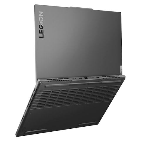 Lenovo Legion Slim 5 16IRH8 Gaming Laptop, Intel Core i7-13700H, 16GB RAM, 512GB SSD, NVIDIA GeForce RTX 4050 6GB GDDR6, 16-inch WQXGA IPS, Windows 11 Home, Storm Grey, 4-Zone RGB Backlit English/Arabic Keyboard- 82YA005RAX