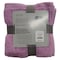 LA Collection 500 GSM Cotton Face Towels Pink 30x30cm 4 PCS