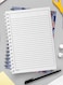 Lowha Spiral Notebook With 60 Sheets And Hard Paper Covers With Floral Cherry Design, For Jotting Notes And Reminders, For Work, University, School