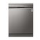 LG Quad Wash Steam Dishwasher Place Settings 14 Number Of Options 7 Color Silver Model - DFB425FP