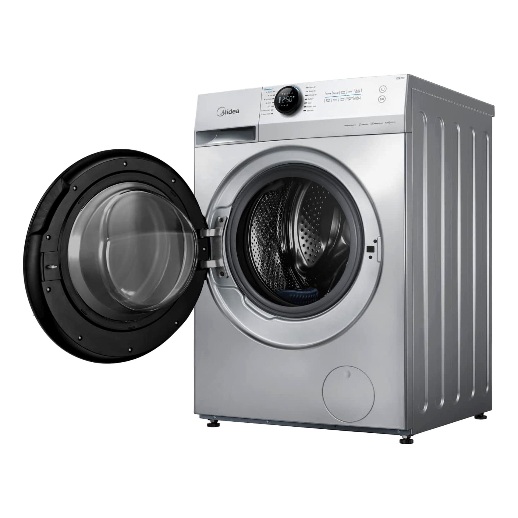 Midea Lunar Series Front Loading Washing Machine 10kg MF200W100WBWGCC White