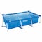 Intex Metal Rectangular Frame Pool - 3&times;2&times;0.75 Meter - Blue