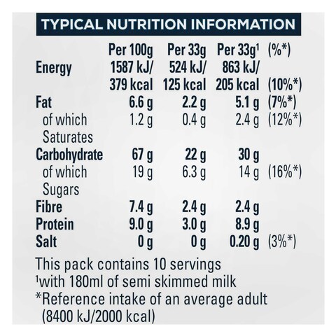 Quaker Oats So Simple Sweet Cinnamon Porridge 330g (10 Pieces)