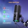 Maono USB Gaming Microphone For PC, Programmable Condenser Mic With RGB Light, Mute, Gain, Monitoring, Volume Control For Streaming, Podcast, Twitch, YouTube, Discord, Computer, mac, PS5, DM30 (Black)