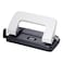 Deli 2 Hole Puncher No. 0101, 10 Sheets Capacity, White Color