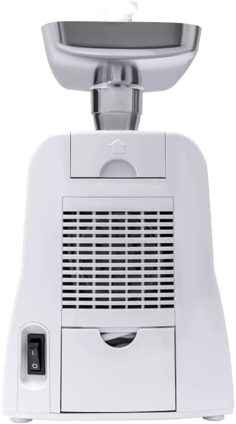 Evvoli Meat Grinder, Meat Mincer &amp; Sausage, Reverse Function, Digital Switches With Alarm System, 1600W, White, EVKA-MG1600W