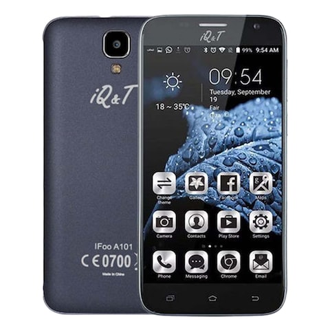 iQ&amp;T iFoo A101- 5.0-inch 16GB/1GB Dual SIM 3G Mobile Phone - Grey