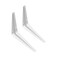 Omnium Shelf Support Bracket 4x5 2 Pieces Set