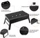 Biki Compact Portable &amp; Folding Outdoor Bbq Charcoal Grill 26X22.5X23 Cm