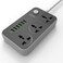 LDNIO 6 USB 3.4A AC100-250V Strip Daya Max 2500 W