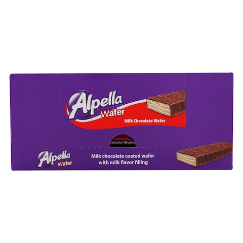 Ulker Alpella Milk Chocolate Wafer 38g Pack of  24