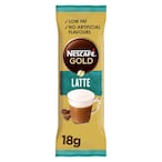 Buy Nescafe Gold Latte Unsweetened Coffee Mix 19.5g in UAE