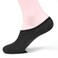 Generic-Dark gray Spring Men Invisible Solid Color Boat Socks Invisible Breathable Socks