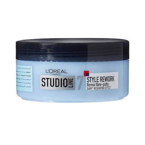 Buy LOreal Paris Studio Line 7 Style Rework Remix Fibre Putty 150ml in UAE