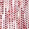 Backdrop Red Heart Fringe Curtain
