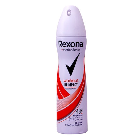 REXONA WORKOUT HI IMPACT 48HOURS ANTI PERSPIRANT 150ML
