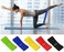 Sky Land Resistance Band Exercise Home Gym Fitness, Yoga Resistance Loop Bands For A Different Kind Of Workout Em 9241, Black, Blue, Yellow, Red, Green
