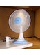 Krypton 60W 16-Inch Table Fan KNF6026 White / Blue