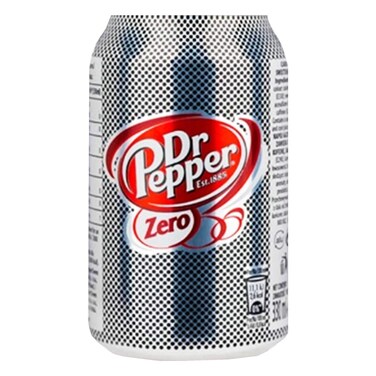 Dr Pepper Zero Can 330ML