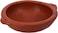 Royalford Fry Pot, Handmade Clay Cookware, Rf10590 100% Natural Clay Non-Toxic &amp; Eco-Friendly Can Be Used On Gas Stove Or Open Fire, Red