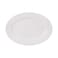 Milton Ceramic White Oval Platter 14"