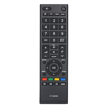 Generic-Universal IR Wireless Controller TV Remote IR Remote LCD TV Remote Control Compatible with Toshiba  CT-90326