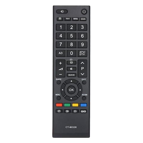 Generic-Universal IR Wireless Controller TV Remote IR Remote LCD TV Remote Control Compatible with Toshiba  CT-90326