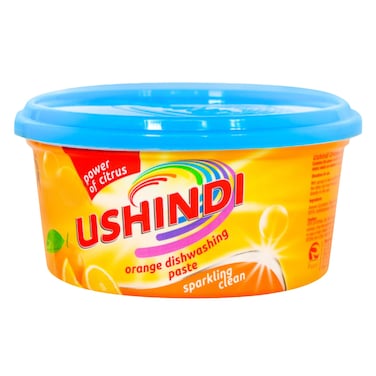 Ushindi Orange Dish Wash Paste 400g