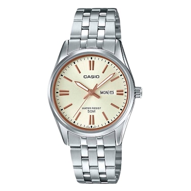 CASIO LADIES METAL STRAP WATCH