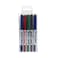 UniBall Eye Micro Liquid Ink Multicolor Pen Set 5PC