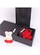 Generic 7 Rose Soap Flower With Teddy Bear Gift Box Small Bouquet For Wedding, Birthday,Christmas,Mother's Day, Valentine Day Gifts
