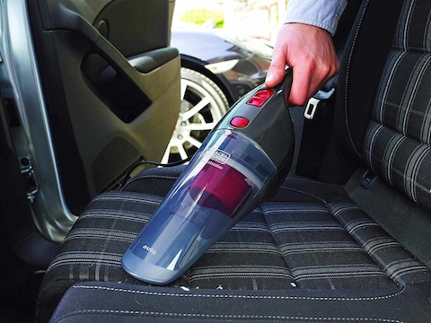 Black + Decker Handheld Car Vacuum Cleaner - Grey/Red - NV1200AV-B5