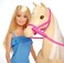 Barbie Doll &amp; Horse, Blonde Fxh13