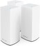 Linksys Atlas Pro 6 Velop Dual Band Whole Home Mesh Wifi 6 System Ax5400 Wifi Router, Extender, Booster With Up To 8100 Sq Ft Coverage, 4X Faster Speed For 90+ Devices, MX5503-ME, White, 3 Pack