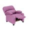 إن هاوس كرسي استرخاء ثابت منجد بالمخمل - بنفسجي فاتح - NZ71