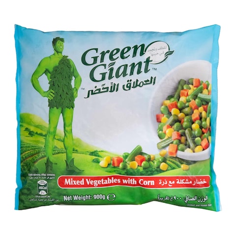 Buy Greengiant Mixed Vegetable With Coren 900g in Saudi Arabia