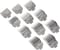 Andis Snap-On Blade Attachment Combs, 11-Piece Comb Set, 1 Count