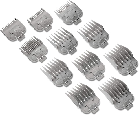Andis Snap-On Blade Attachment Combs, 11-Piece Comb Set, 1 Count