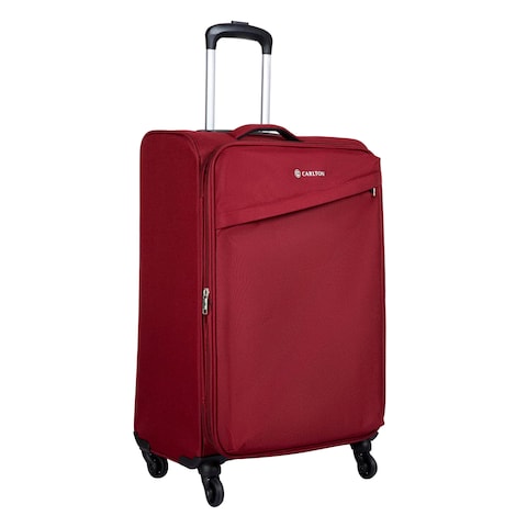 Carlton Lords 4 Wheel Soft Luggage 28x38x58cm Red