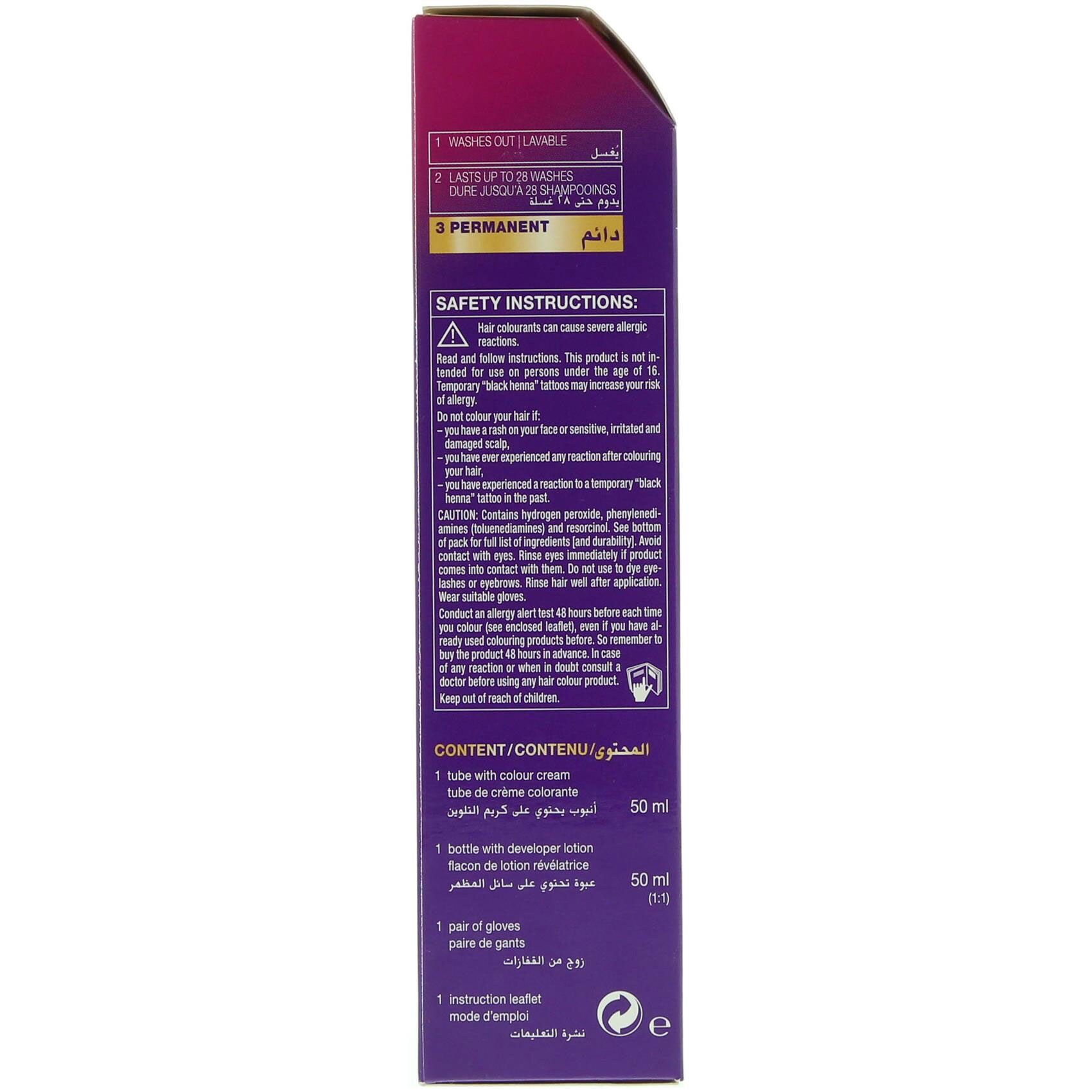 Palette Hair Color Kit Intense Black No.1-0 product thumbnail 5