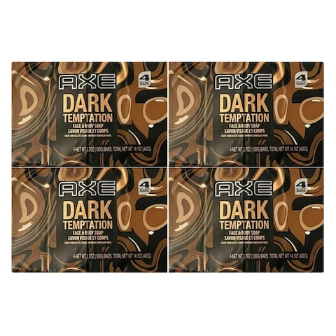 AXE SOAP DARK TEMPTATION 4X100G