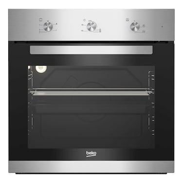Beko 60Cm Built-In Gas Oven 72 Liter Halogen Illumination Durable Glass Gas Gril Stainless Steel BIGT22100XML